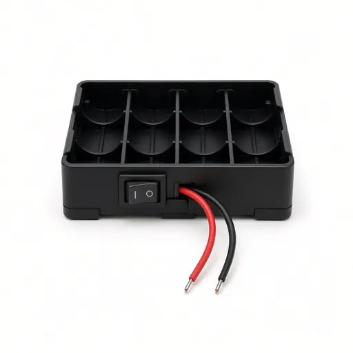 4×AA Battery Holder with Switch