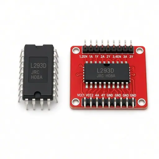 L293D Dual H-Bridge IC / module