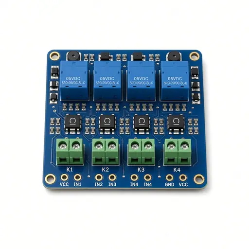 4-Channel 5V Relay Board (optocoupled)