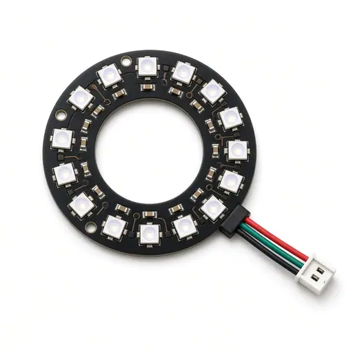 WS2812 / NeoPixel LED Ring 12/16